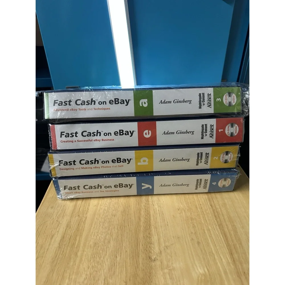 The Learning Annex Fast Cash On eBay Manuals Set Of 4